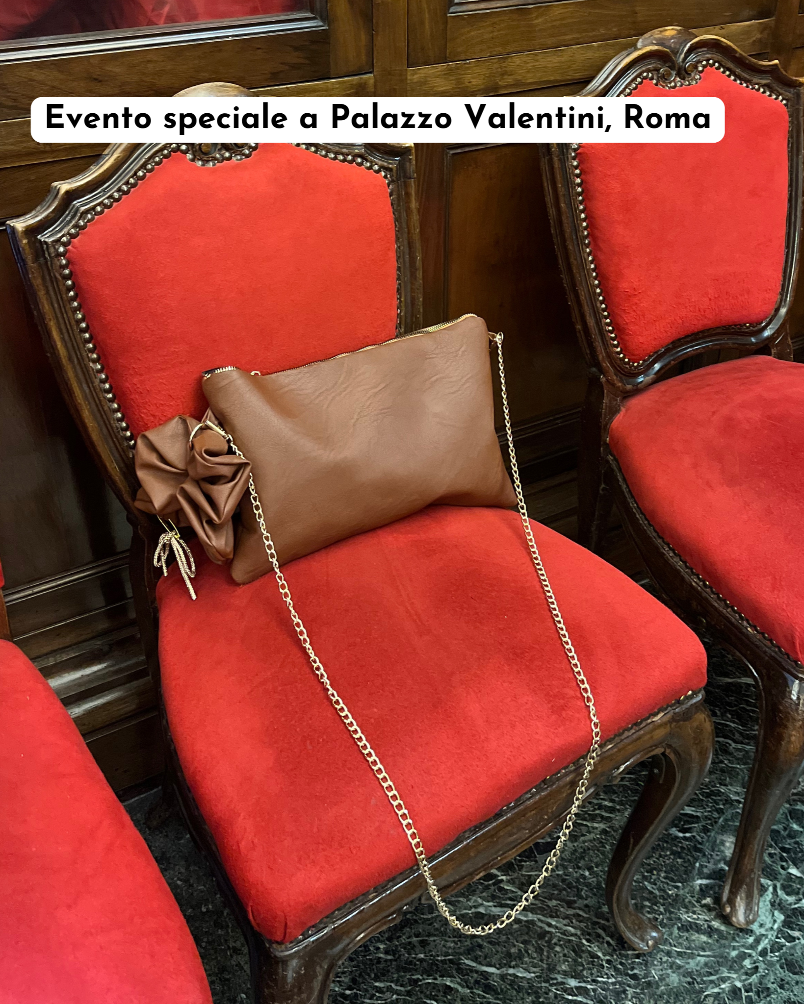 Chloe XL - Pochette Mocha Mousse